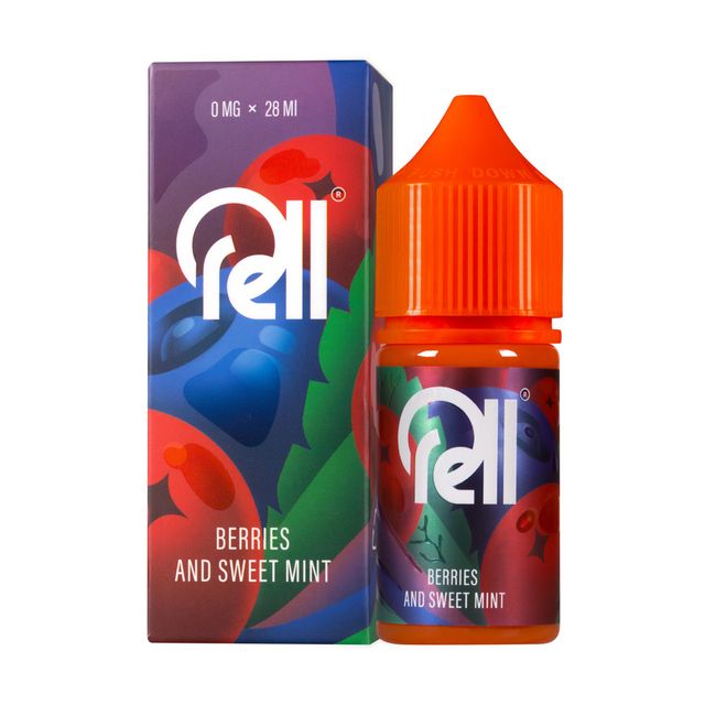 Rell Orange 28 мл - Berries and Sweet Mint (0 мг)