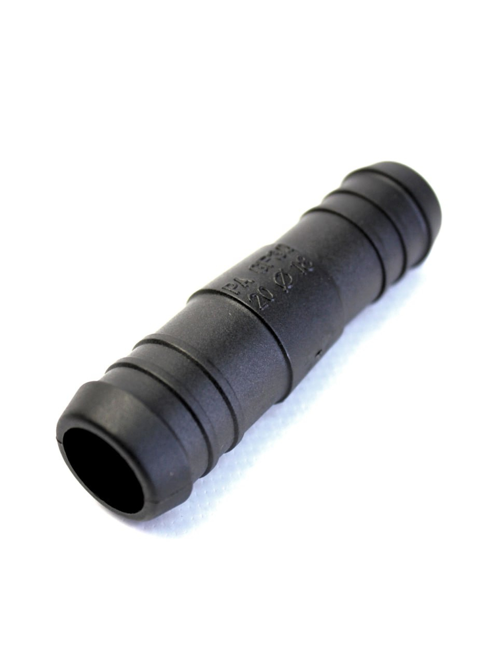 Соединитель для шлангов двойной d=20-18 - пластик