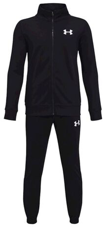 Boys' Спортивный костюм Under Armour Knit Track Suit - black/white