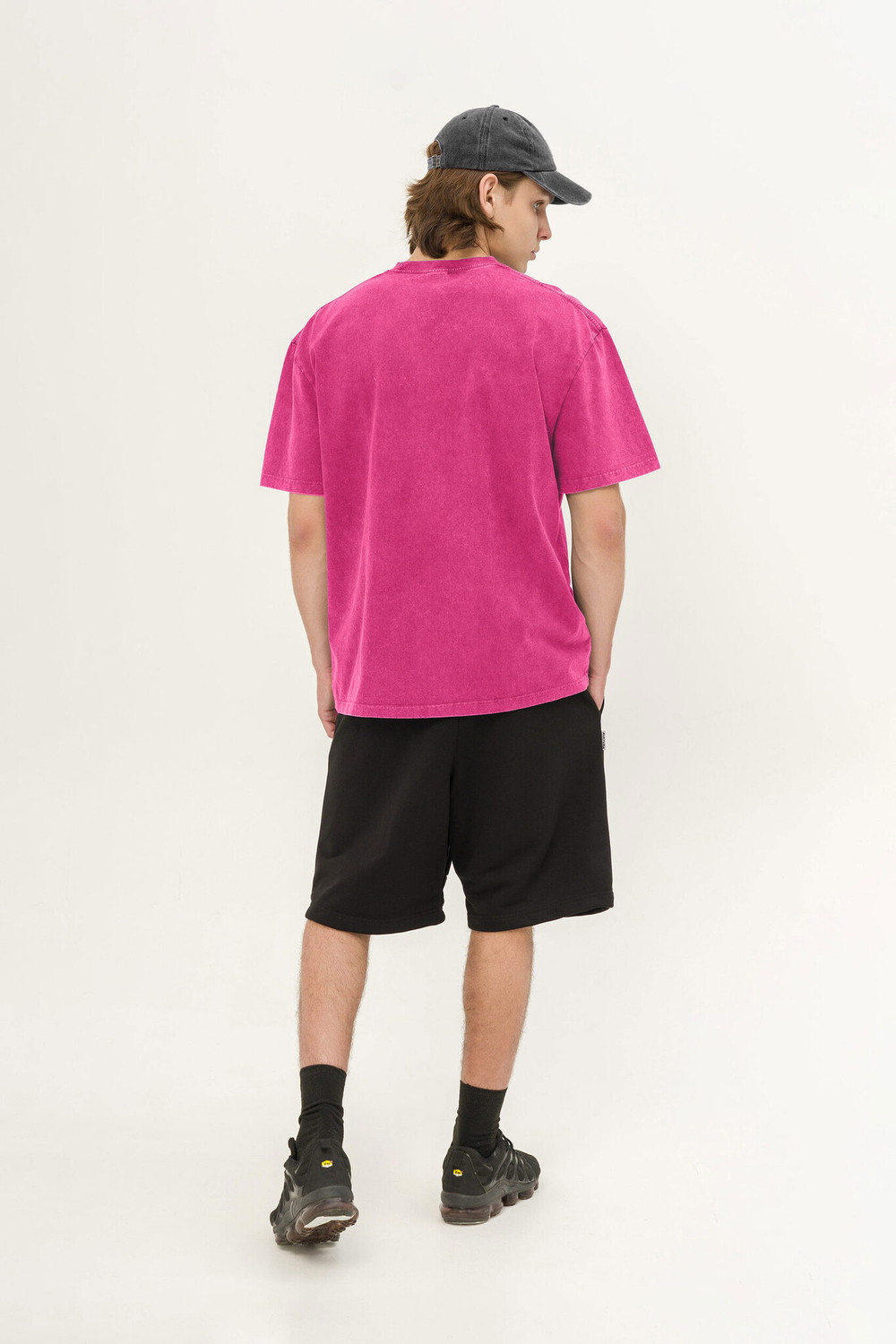 Футболка KUL'TURA "Premium" Garment Dyed Розовый