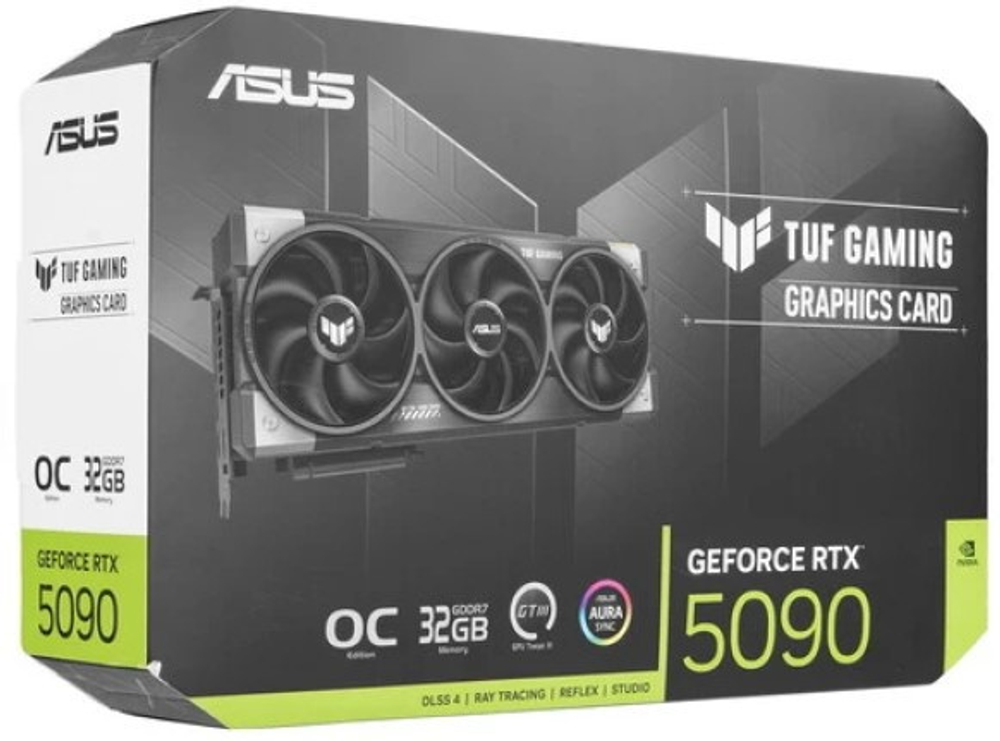 Видеокарта ASUS GeForce RTX 5090 TUF GAMING OC (TUF-RTX5090-O32G-GAMING)