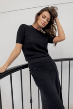 Юбка миди из ангоры