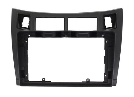 Комплект рамки с разъёмами 9" Toyota Yaris/Vitz P90 2004-2010 черная тип 1 - Car-Smart 3022D