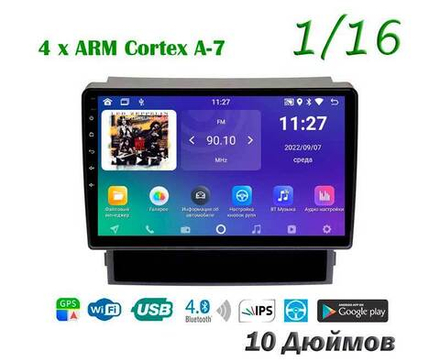 Topway TS7 1+16GB 8 ядер для Toyota Alphard 2008-2015