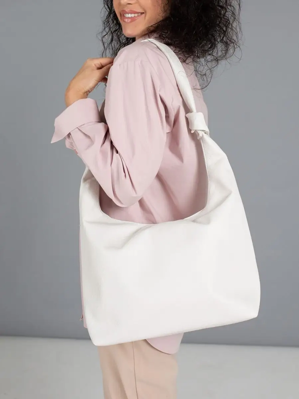 Сумка через плечо большая шоппер мешок спортивная