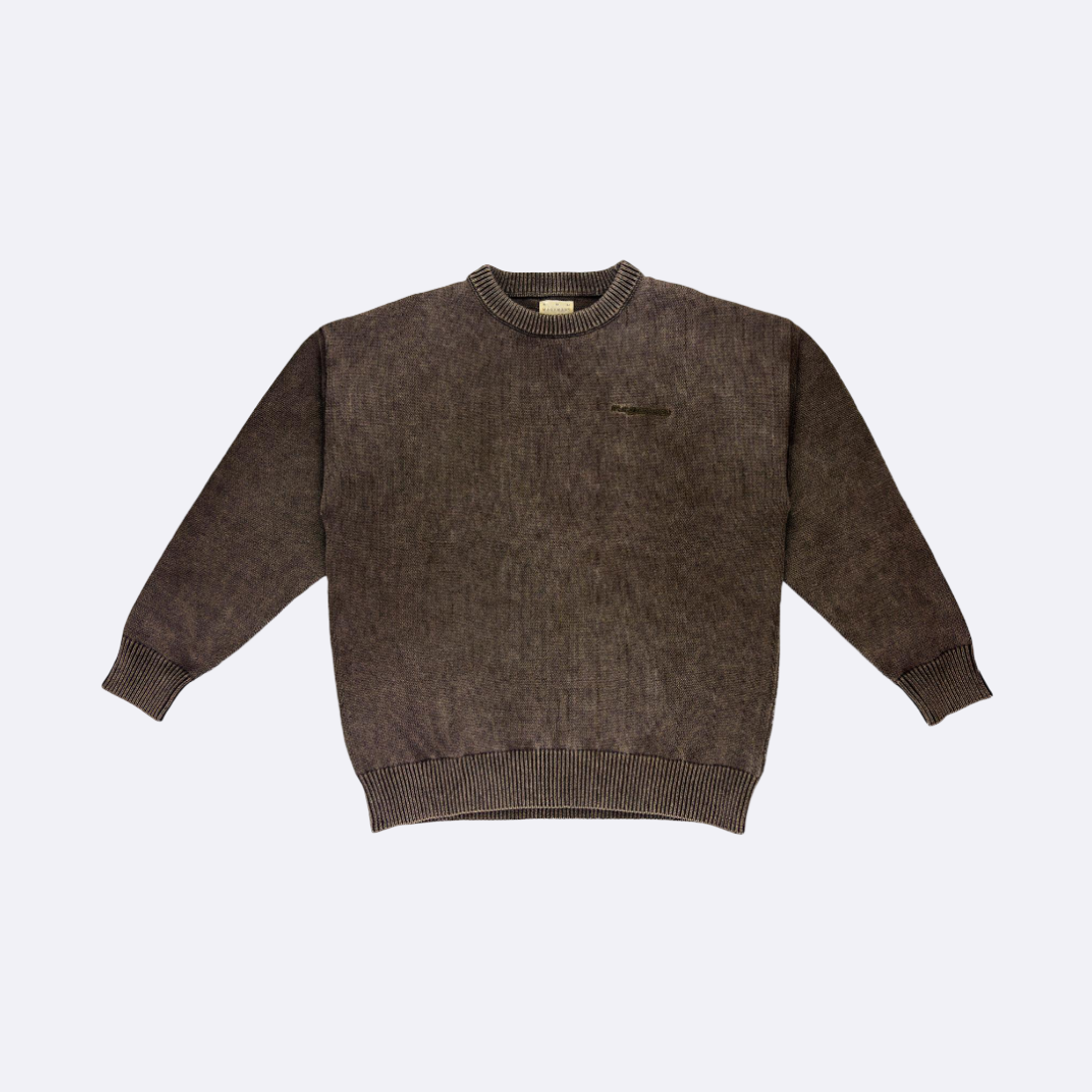 Свитшот Magamaev Default knit (brown/dye)