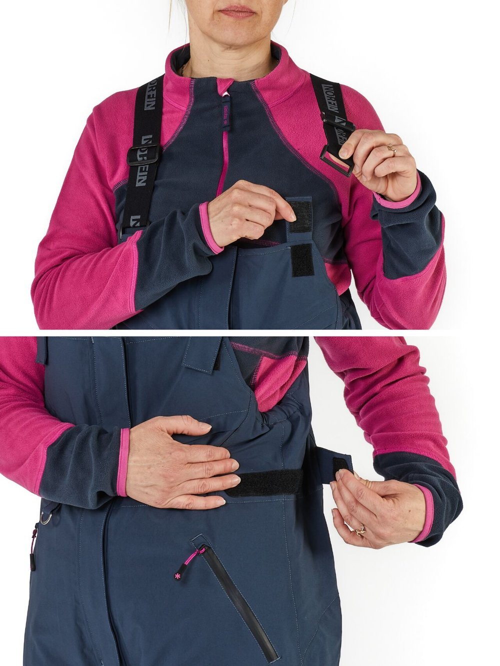 Полукомбинезон зим. Norfin Women NORDIC SPACE BLUE 04 р.XL