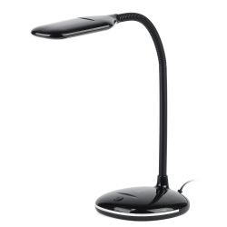 Настольный светильник ЭРА NLED-477-8W-BK светодиодный черный | Светодиодные настольные лампы