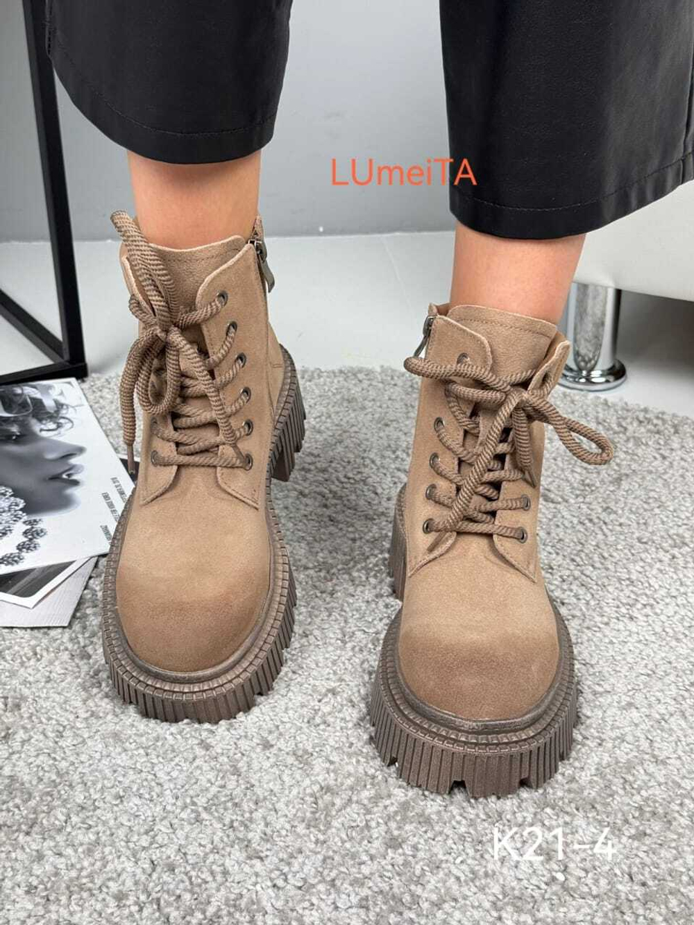 Ботинки нат. кожа по 6 пар (36-40)р./ 21-4