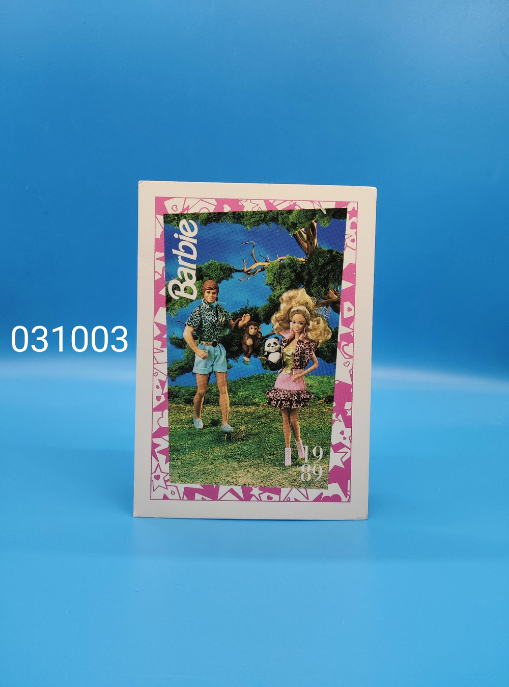 Аксессуар винтажная карточка Барби 90х 031003