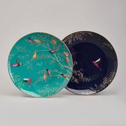 НАБОР ТАРЕЛОК ЗАКУСОЧНЫХ LEFARD "GOLDEN BIRDS" 2 ШТ. 20*2 СМ (КОР=12НАБ.)