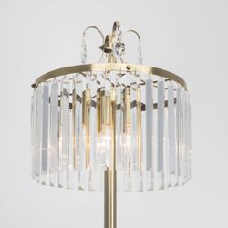 Citilux Инга CL335943 Торшер хрустальный Бронза