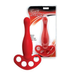 Фаллос для G-точки Fancy Silky (Цвет: красный)