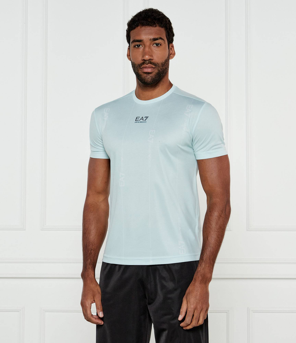 Футболка EA7 - голубой(7M000044 AF13754)