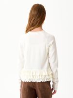 Джемпер для девочки AT1259 молочный