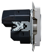 Розетка с заземлением  IEK BR-R14-16-U22-018-K47