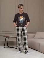 Костюм для мальчика Мишель-3 Виотекс КОРИЧНЕВЫЙ