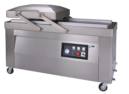 Напольный вакуумный упаковщик HVC-610S/2B (DZ-610/2SB) (нерж.)