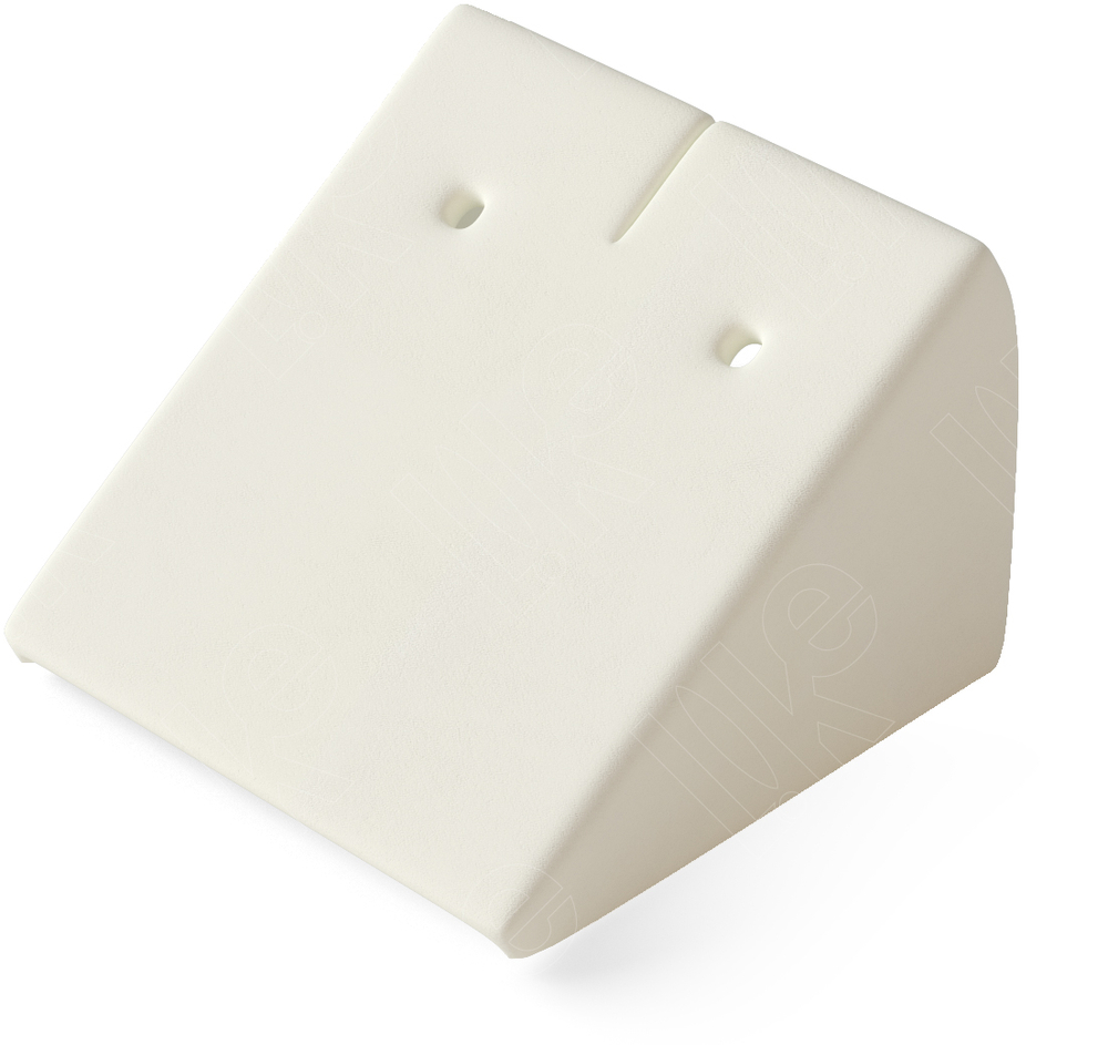 Вкладыш 09 стойка под серьги (2 отверстия), прорезь для нитки