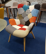 Кресло Contour DС-917(P) patchwork-лоскутный микс