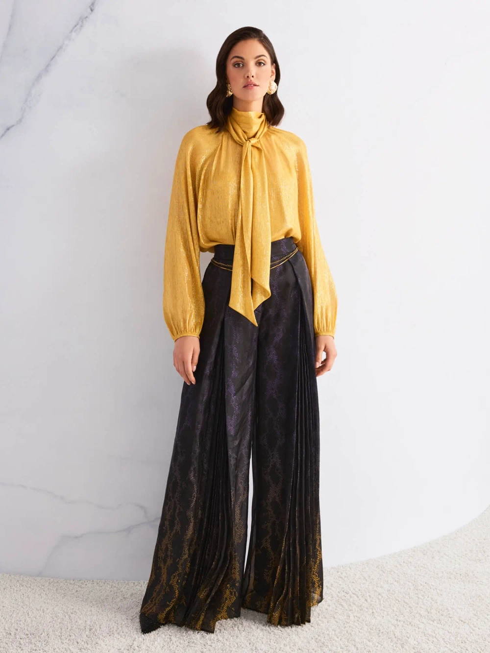 Брюки из полиэстера