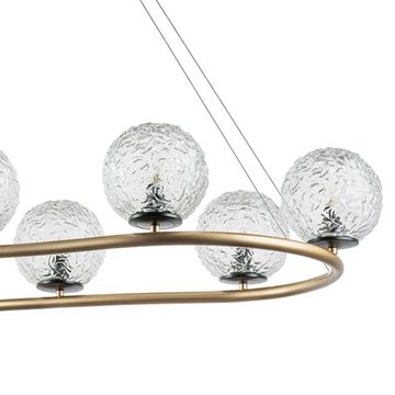 Люстра подвесная 815283 золото Bari Lightstar