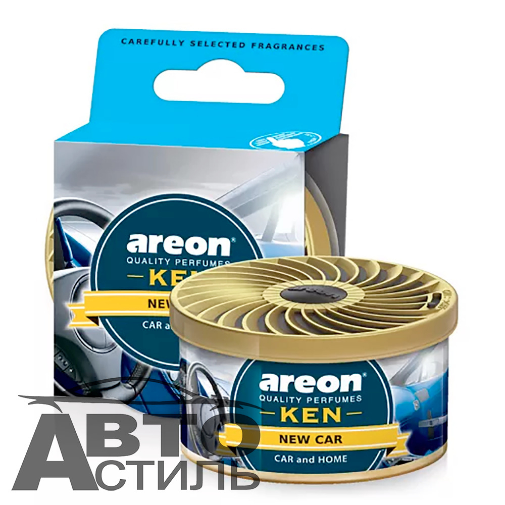 Ароматизатор в банке под сиденье Areon GEL KEN 35гр - Новая Машина\New Car