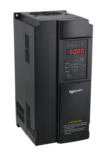 Преобразователь частоты INNOVERT IBD183P43E (18,5кВтx380 В), выходной ток 37А