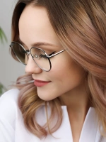 Очки для компьютера имиджевые защитные прозрачные нулевки