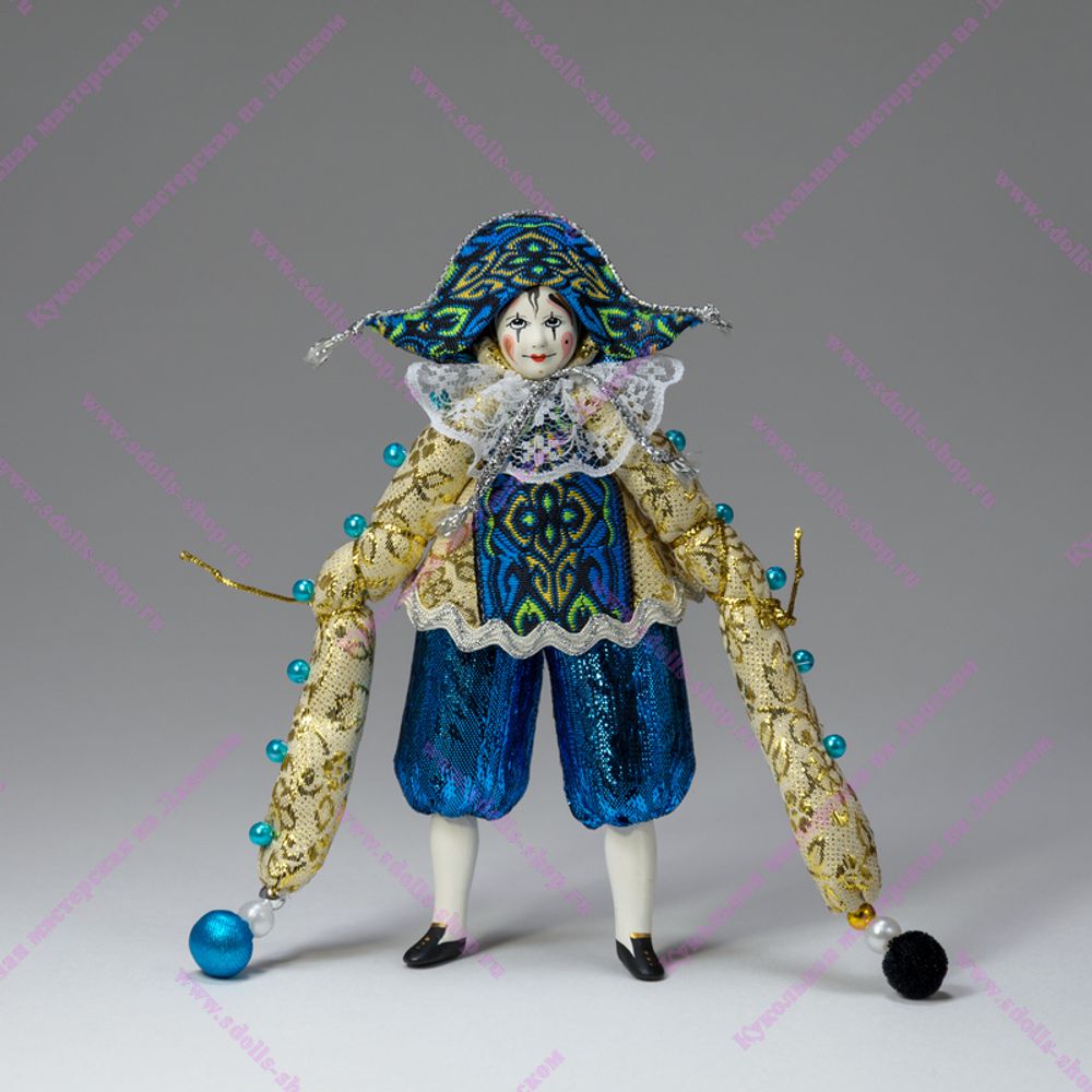 Ёлочная игрушка Клоун Солдатик