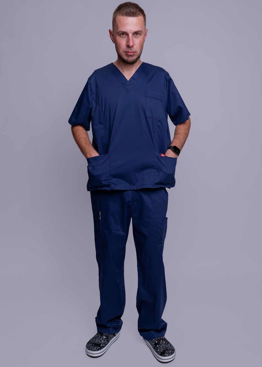 Топ мужской MedicLine т.синий