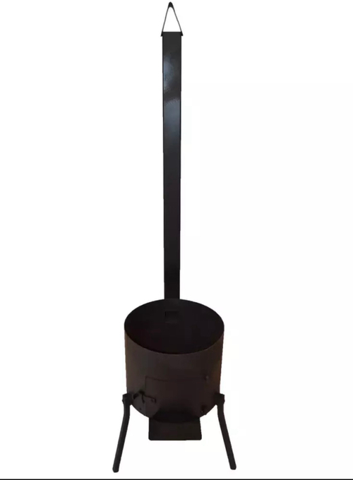 Комплект Казан и Печь с трубой 12л