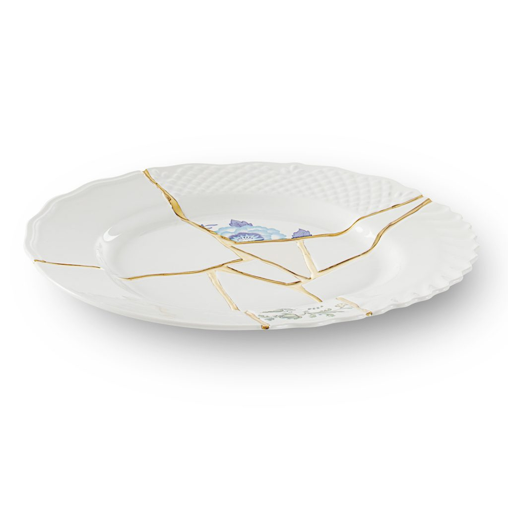 Тарелка Kintsugi