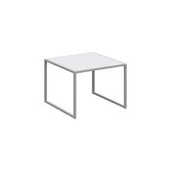 Next Столик малый NLT.SM Снежная Патина/Металл Серый 600*600*430