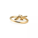 Кольцо из жёлтого золота, Tiffany💠Knot .