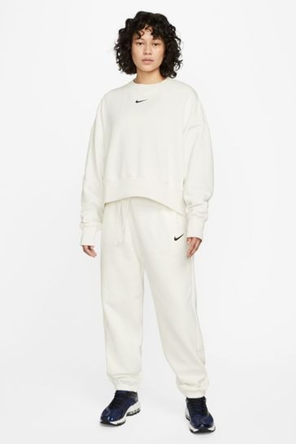 Толстовка женская NIKE W NSW PHNX FLC OOS CREW