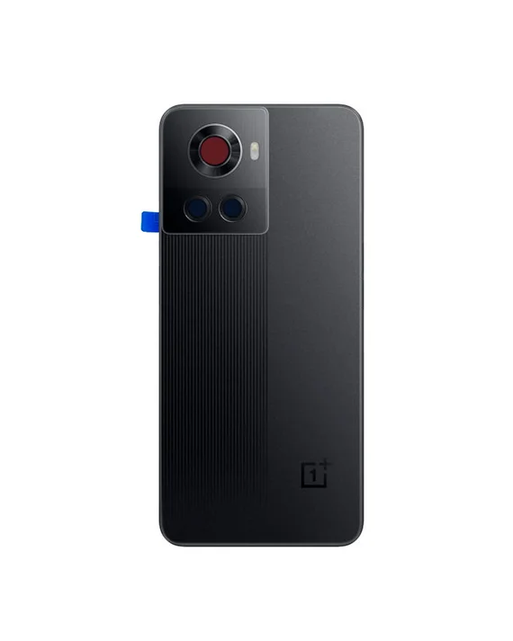 Задняя крышка для OnePlus ACE черная (black) матовая со стеклом камеры