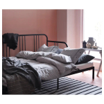 Каркас дивана - IKEA FYRESDAL, 200х80 см, черный, ФИРЕСДАЛЬ ИКЕА