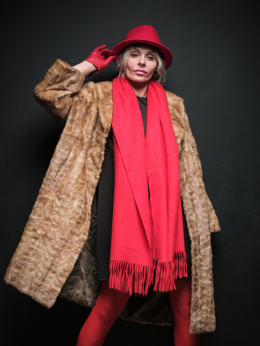 Шуба винтаж / натуральная норка .