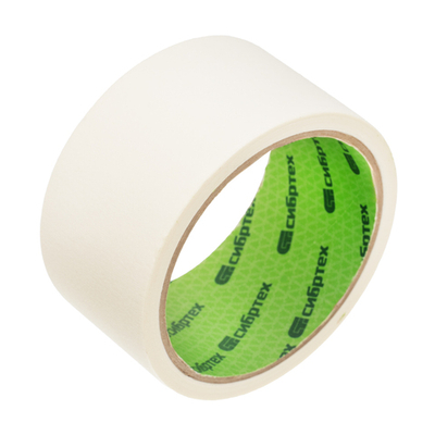 Лента малярная, эконом, 50 мм x 15 м, на бумажной основе Сибртех