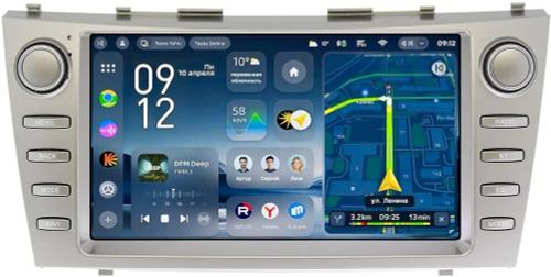 Магнитола для Toyota Camry 40 2006-2011 (рамка с крутилками) - Teyes CC4-PRO монитор 9.5" 2K QLED на Android 13, Быстрейшая, Snapdragon 778G, ИИ, CarPlay, DSP, 4G SIM-слот