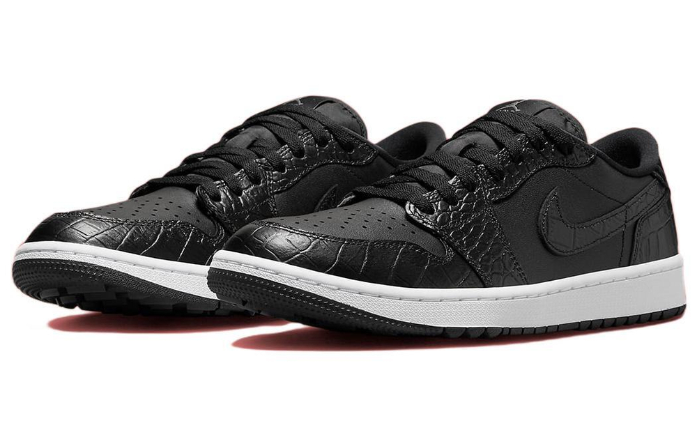 Кроссовки Jordan Air Jordan 1 Low Og Golf "Black Croc"