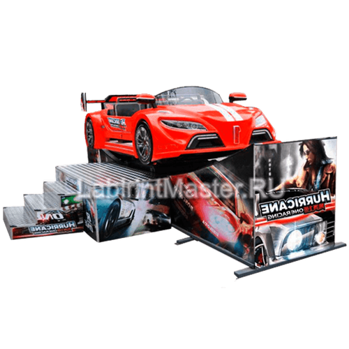 Атракцион «Летающая красная машина»