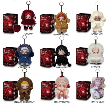 Рандомный брелок Blind Box POPMART Skullpanda You Found Me