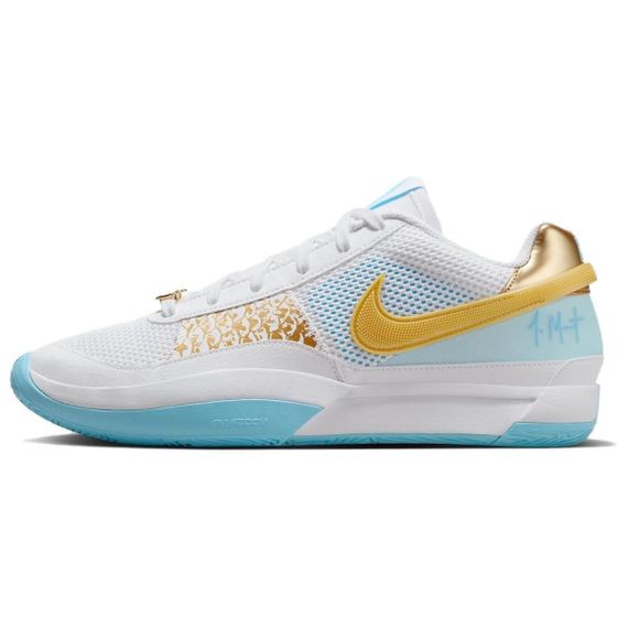 NIKE Ja 1 Баскетбольные кроссовки Low Топ Синий Мужские