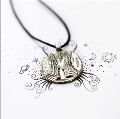 Медальон «Агапе» (чернение)