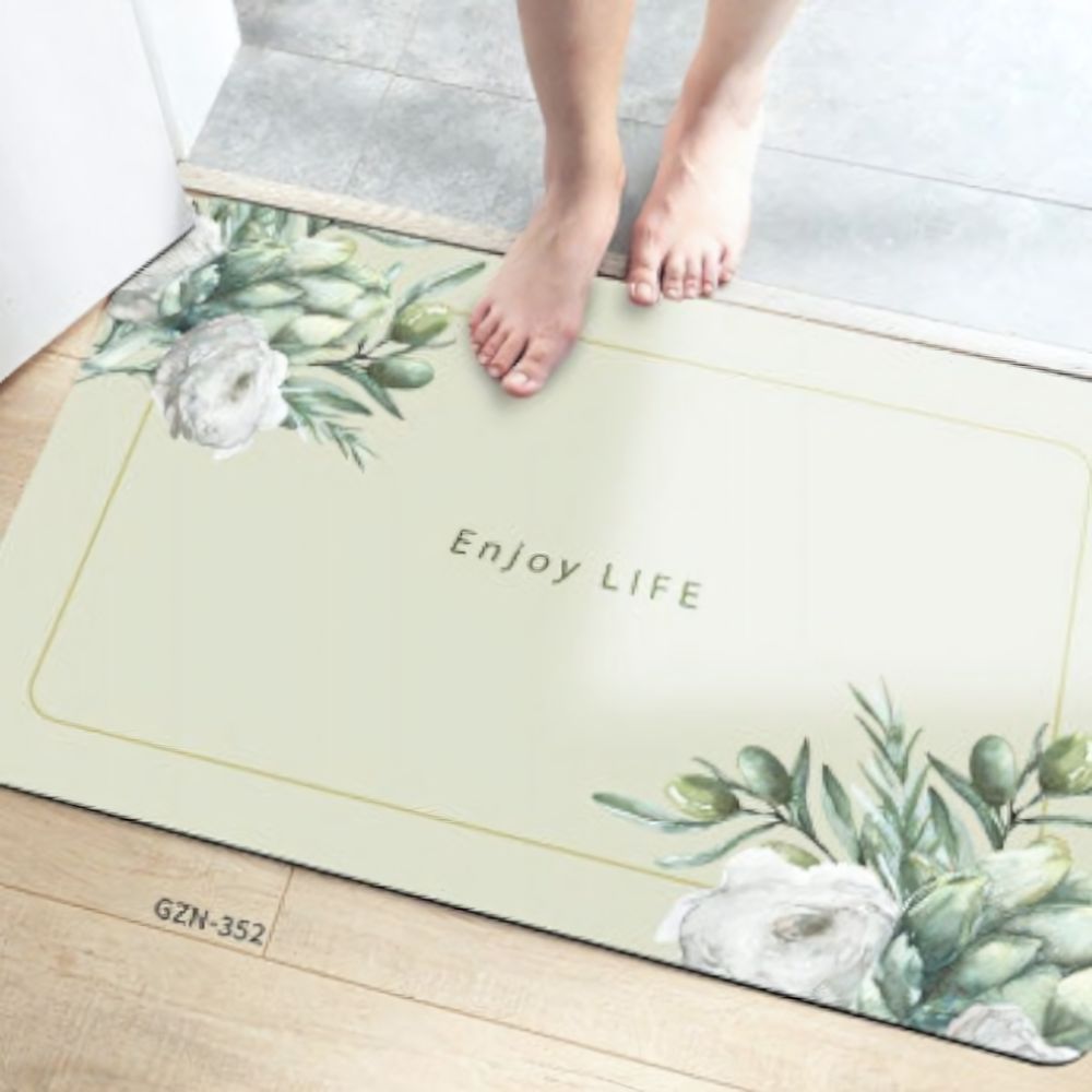 Коврик для ванной комнаты ZALEL 45х75 противоскользящее покрытие GZN-352