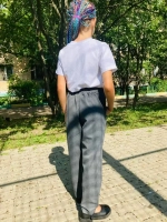 Брюки классические для школы