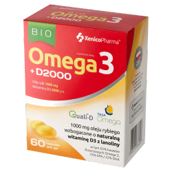 Xenico Pharma Omega 3 D3 2000 - 60 капсул