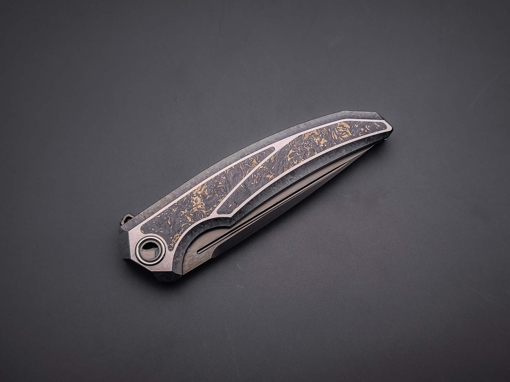 Складной нож Espada [Tmax DLC CrystalTi Gold Carbon]